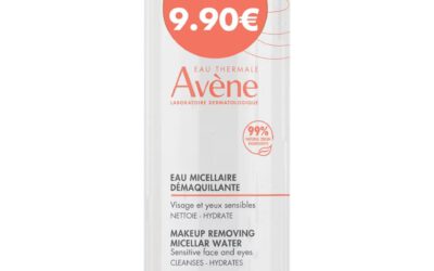 Agua micelar desmaquillante de Avène – precio especial de 9,90 €